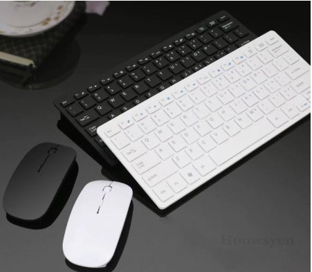 Universal Brand New Mini Wireless Keyboard & Mouse Combo – GKM901.the convenience of wireless technology, the GKM901 offers a comprehensive package that meets various requirements.