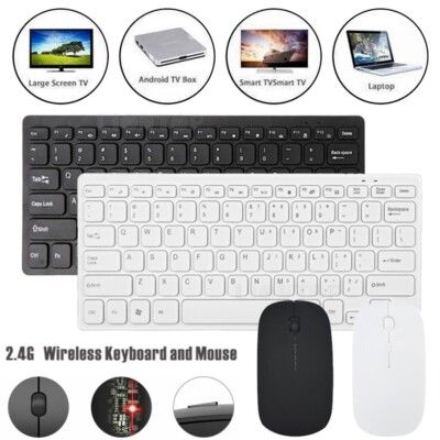Universal Brand New Mini Wireless Keyboard & Mouse Combo – GKM901.the convenience of wireless technology, the GKM901 offers a comprehensive package that meets various requirements.