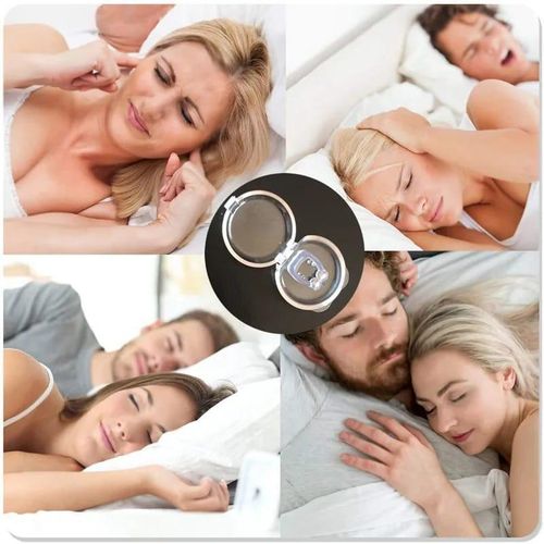 3 PCS Snoring Stop Silicone Magnetic Anti Snore Nose Clip Device is designed to maximize airflow through the nasal passage ways.Applicable to any shape of nostrils., EFFECTIVE AND REUSABLE.