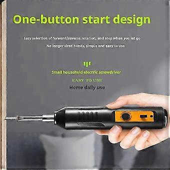 Powerful Compact Electric Screwdriver Set,Rechargeable Cordless Mini Electric Screwdriver it boasts over-current protection, over-temperature protection,voltage protection,and comprehensive charging.