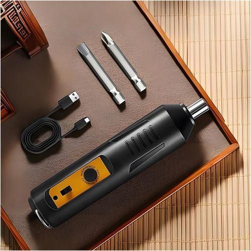 Powerful Compact Electric Screwdriver Set,Rechargeable Cordless Mini Electric Screwdriver it boasts over-current protection, over-temperature protection,voltage protection,and comprehensive charging.