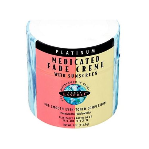 Clear Essence Medicated Fade Crème For Smooth Even Toned Complexion velvety cream absorbs quickly into the skin and contains the gold-standard for skin lightening,which visibly reduces the dark spots.