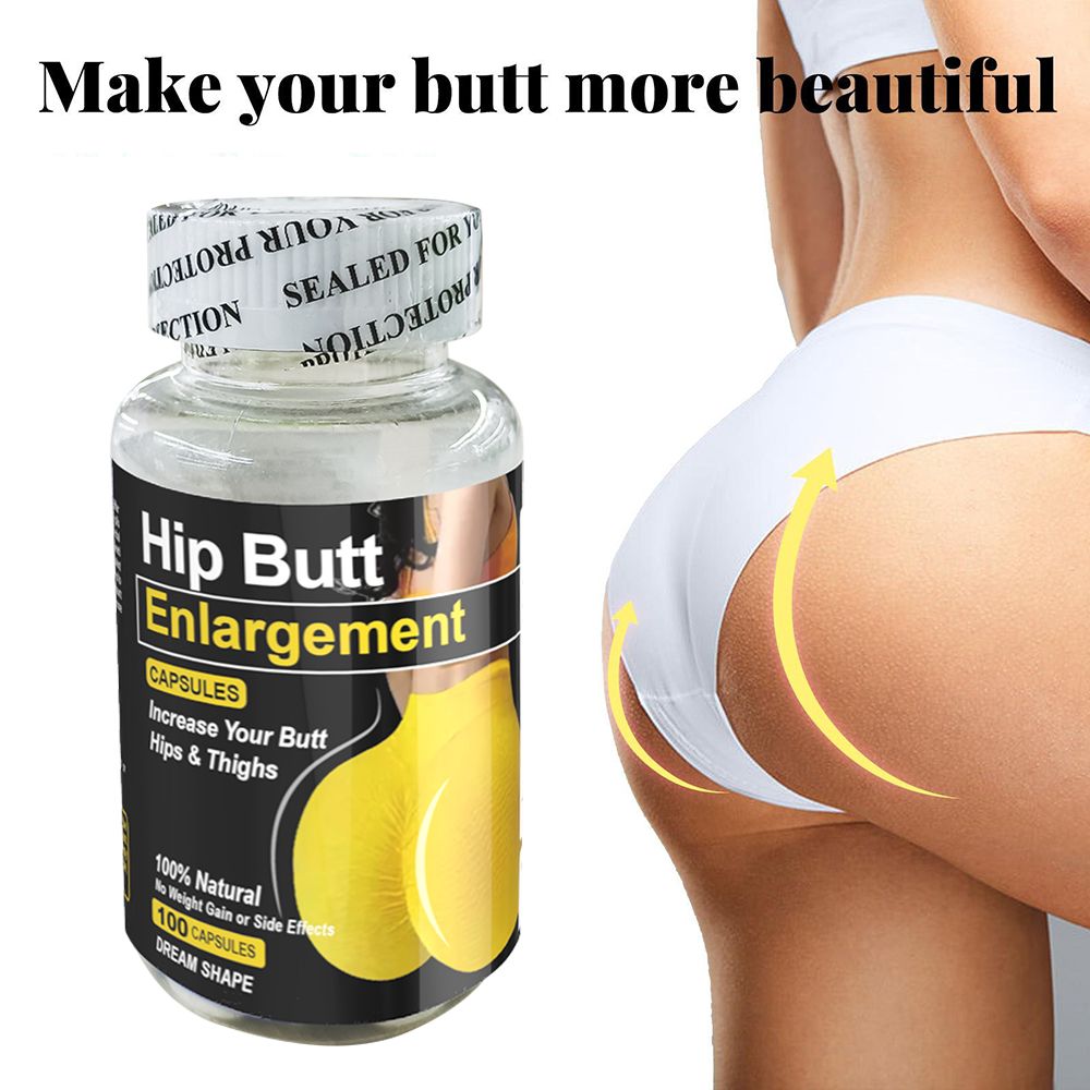 Maca Pills Buttock Booty Hip Enlargement Capsule Big Butt Enhancement Aguaje Capsules.Marketed to enhance body curves by directing fats to the hips and buttocks.