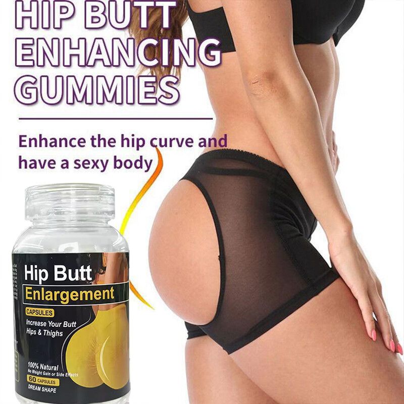 Maca Pills Buttock Booty Hip Enlargement Capsule Big Butt Enhancement Aguaje Capsules.Marketed to enhance body curves by directing fats to the hips and buttocks.
