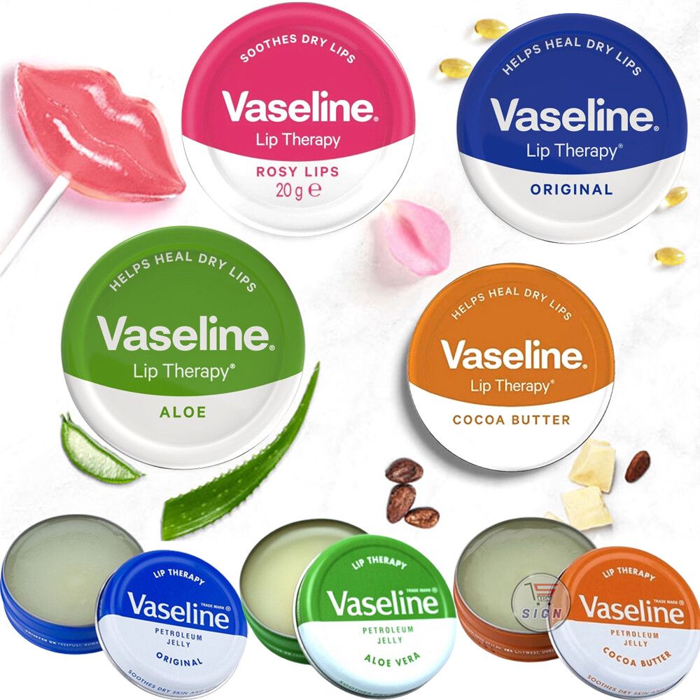 Vaseline Lip Therapy soothes lips.Vaseline petroleum jelly, its main ingredient, has also been restoring scraped, burned and dry skin since 1870.Helps to care for healthier lips.