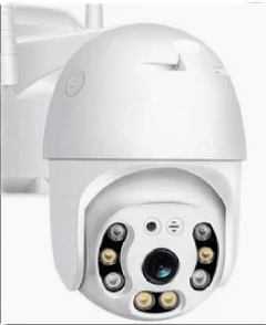 WIRELESS DAY AND NIGHT VISION OUTDOOR SMART WIFI IP CCTV SECURITY CAMERA 360 PTZ.Waterproof / Weatherproof, Two-Way Audio, Pan-Tilt, Night Vision, Reset, Built-In Mic, Wide Angle.