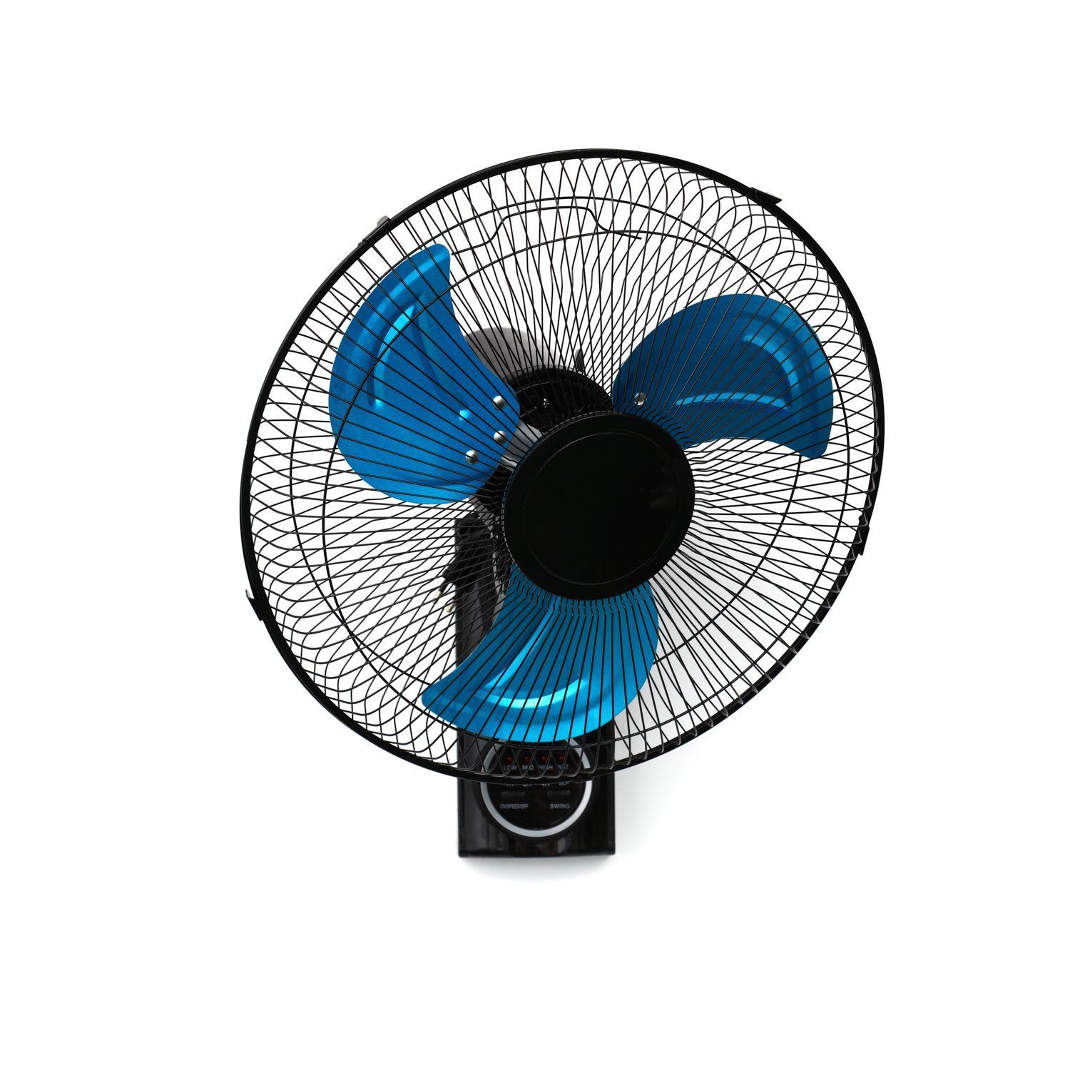 Nunix WFS-18 18 Inch Wall Fan High Speed Cooling with 3 Adjustable Speeds and Remote Control for Home Office Bedroom Durable Metal Grill and Quiet Operations.