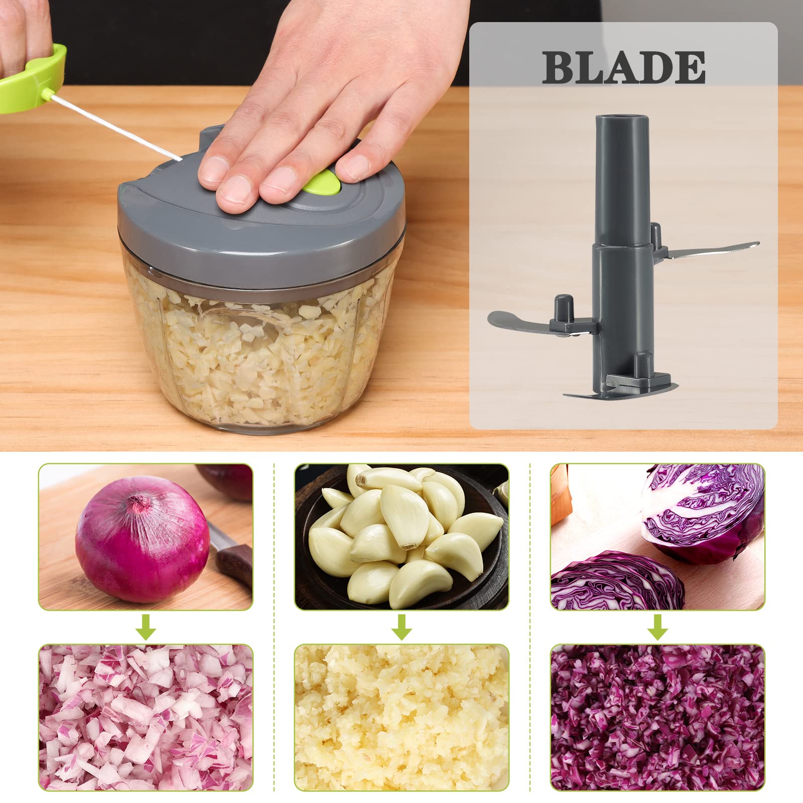 Emergity Plastic Manual Vegetable Chopper For Kitchen, Vegetable Cutter For Kitchen, Onion Cutter, Onion Chopper chop vegetables, fruits, nuts, and herbs, but it also handles meat, tomatoes, avocados.