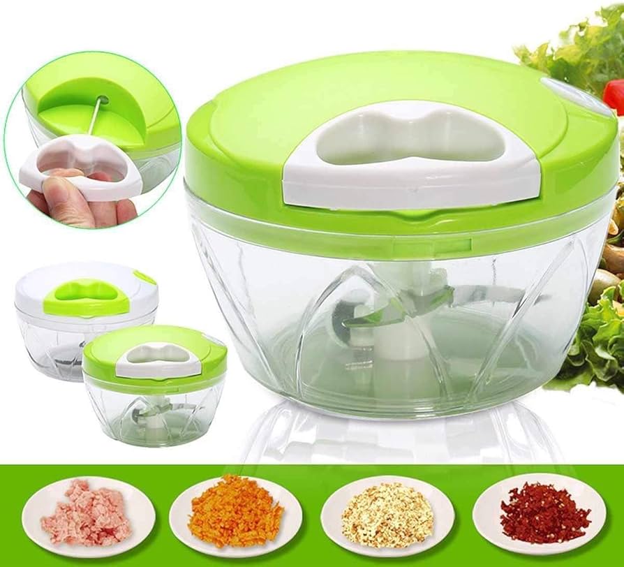 Emergity Plastic Manual Vegetable Chopper For Kitchen, Vegetable Cutter For Kitchen, Onion Cutter, Onion Chopper chop vegetables, fruits, nuts, and herbs, but it also handles meat, tomatoes, avocados.