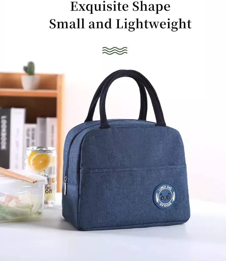 Hot Sale 8 Litre Cool Bag, Small, Lunch Bag, Lunch Bag, Thermal Bag, Insulated Bag, Picnic Bag, Small Cool Bag For On The Go To Keep Lunch Warm, MULTICOLOR lined with eco-friendly aluminum foil.