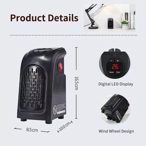 Portable Room Heater With Automatic Timer Digital LED Display allows to travel with you wherever you’d like to keep warmYou no longer have to worry about being cold while sleeping, showering, working.