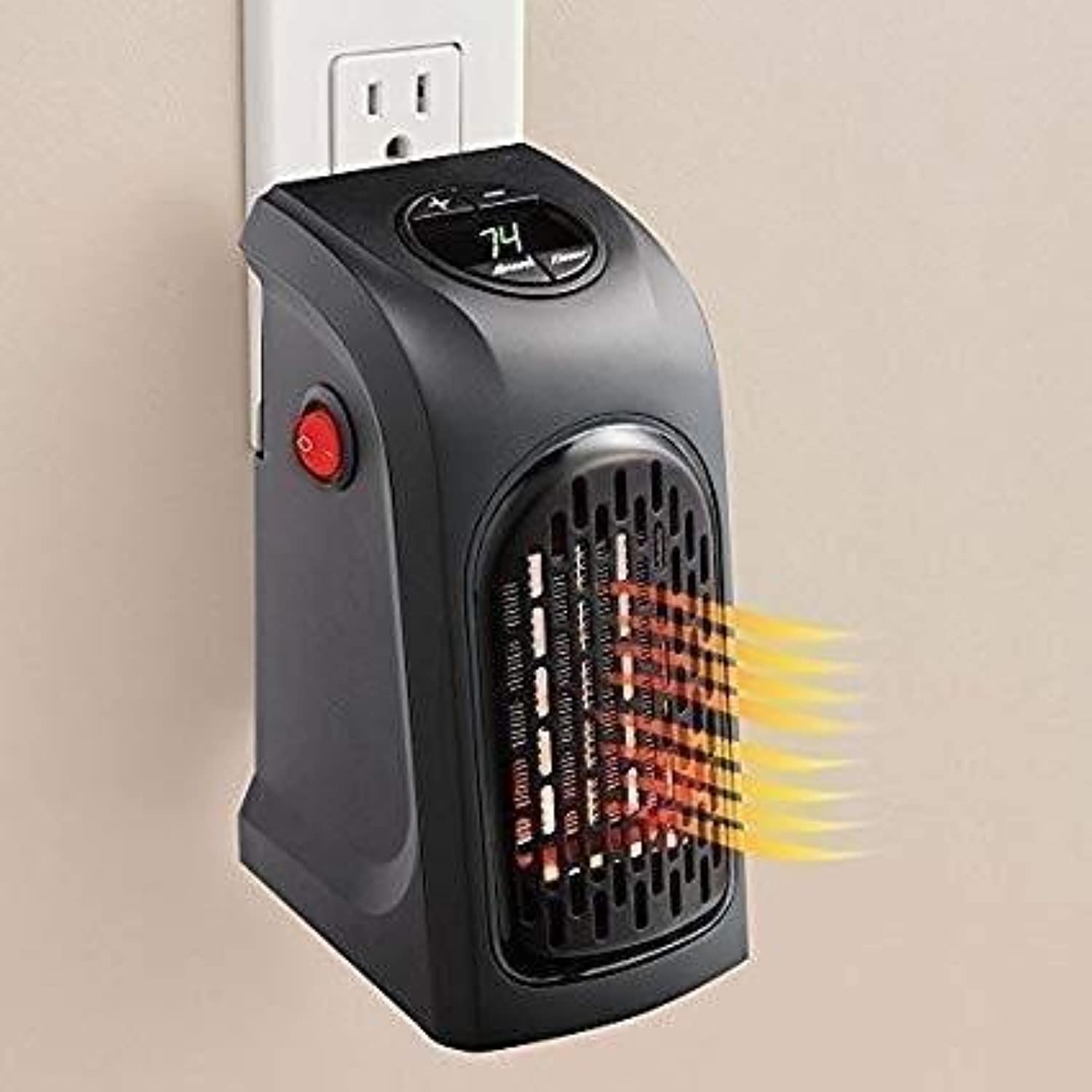 Portable Room Heater With Automatic Timer Digital LED Display allows to travel with you wherever you’d like to keep warmYou no longer have to worry about being cold while sleeping, showering, working.