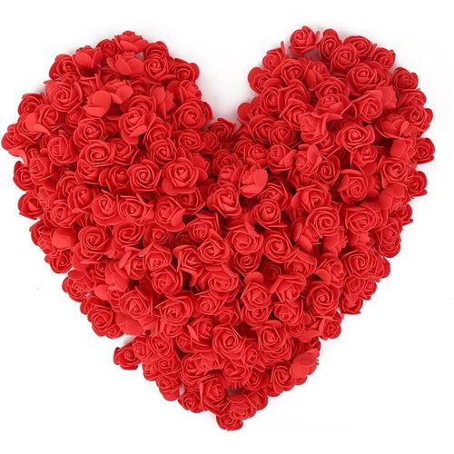 mirror decor 50Pcs Mini 3. 5cm PE Foam Rose Flower Head, Artificial Rose Flowers, Artificial Rose Fake Foam Flowers Head,Handmade DIY Wedding Home Decoration foam, which gives them a realistic.
