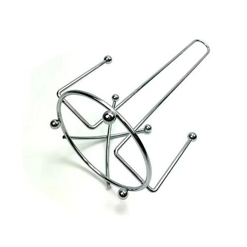 Metallic Paper Towel Stand Holder /Tissue Holder For Kitchen / Bathroom is a high quality modern design free standing chrome toilet paper/kitchen roll holder. This product has a stylish modern design.