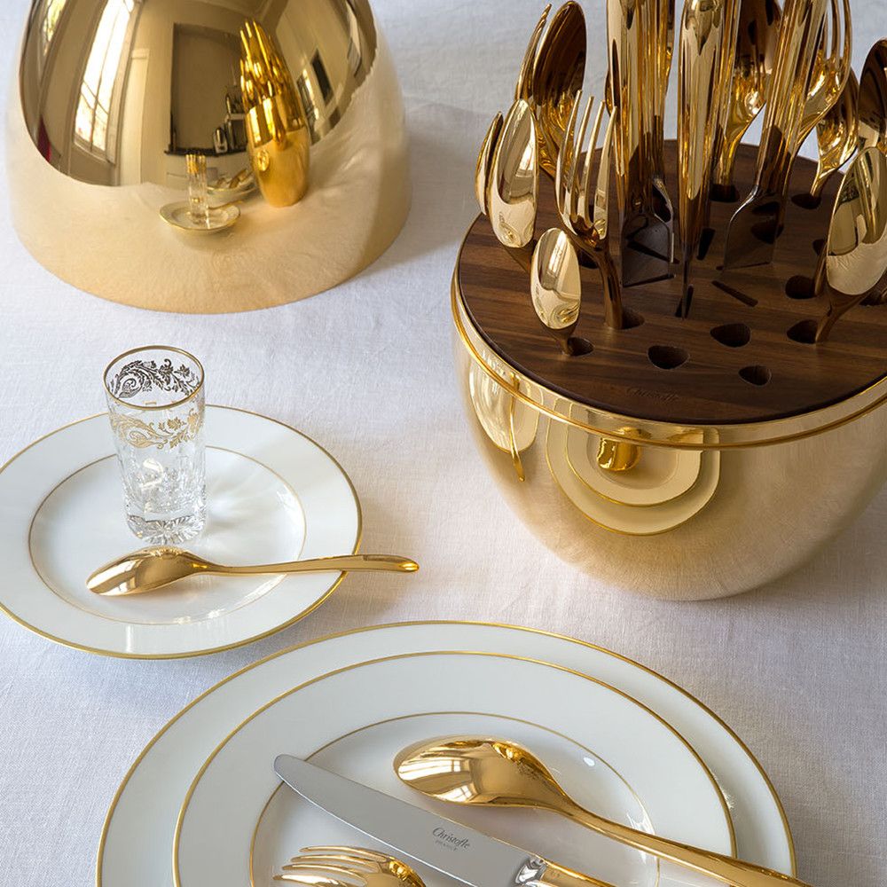 Cutlery Set 36pcs Executive Silver with Elegant Egg-Shaped Case – Luxury Dining Collection for both everyday meals and elegant dinner settings, this set combines modern design, durability.