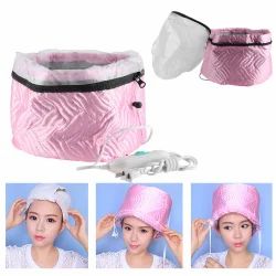 Electric Hair Steamer Cap (Thermal Cap) Three Levels Of Temperature Controlling (low, Medium And High Heat). Waterproof Inner Embedded Plastic Film.Includes an adjustable drawstring to ensure a snug .