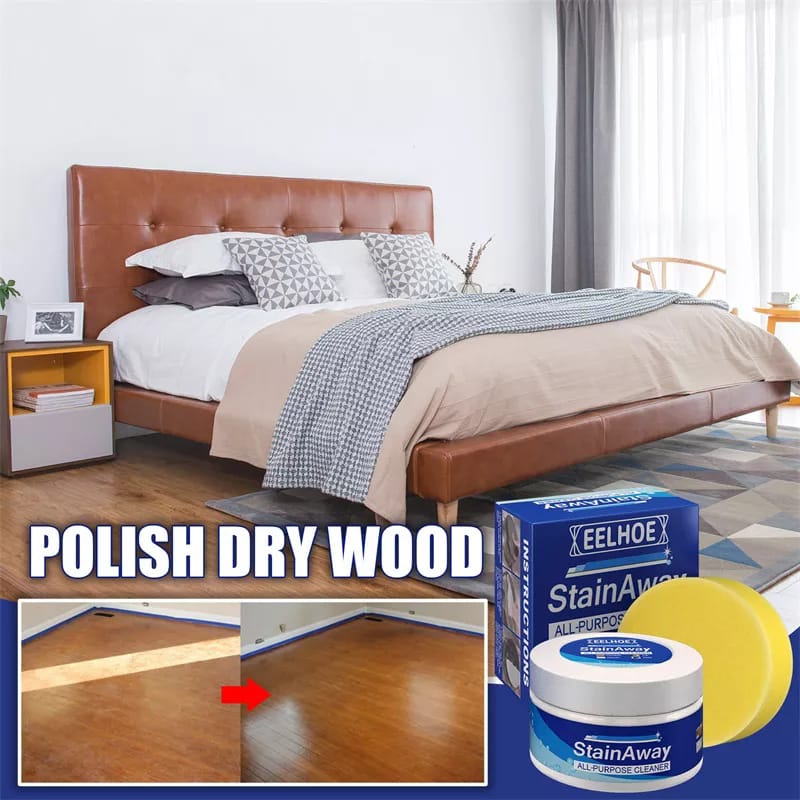 100g Stain Away Stain Away All Purpose Cleaning Cream For Stain Removal, Polishing Dry Wood, Cleaning Tiles.A small amount of cleaner creates a lot of energy and will instantly remove grease and grime