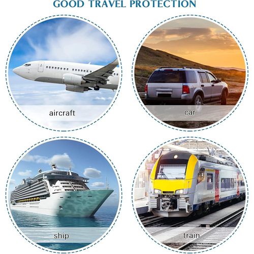 Motion Sickness Patches, 36 Pcs Sea Sickness Patch Relieve Vomiting Nausea, Sea Sickness Patches for Cruise, Car, Ships, Airplanes Relieve Vertigo Resulted can be used behind the ear and on the navel