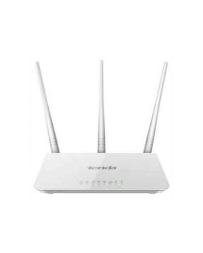 tenda F3 300Mbps Wireless WiFi Router this Wi-Fi router offers strong wireless coverage, intelligent bandwidth management, and enhanced security features to keep your devices protected.