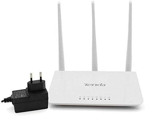 tenda F3 300Mbps Wireless WiFi Router this Wi-Fi router offers strong wireless coverage, intelligent bandwidth management, and enhanced security features to keep your devices protected.