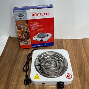Single Coil Electric Hotplate,BSD-1010B Portable 1000W Electric Hot Plate Cooker - Single Burner it's designed for quick heating and even distribution, ensuring your meals are cooked to perfection.