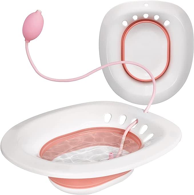 Yoni Steam Seat Steaming Sprayer Clean Seat Sitz Bath Bidet Basin Female Soak Flusher Kit Purple provides soothing relief and comfort for postpartum recovery, hemorrhoids, and personal hygiene.