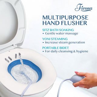 Yoni Steam Seat Steaming Sprayer Clean Seat Sitz Bath Bidet Basin Female Soak Flusher Kit Purple provides soothing relief and comfort for postpartum recovery, hemorrhoids, and personal hygiene.