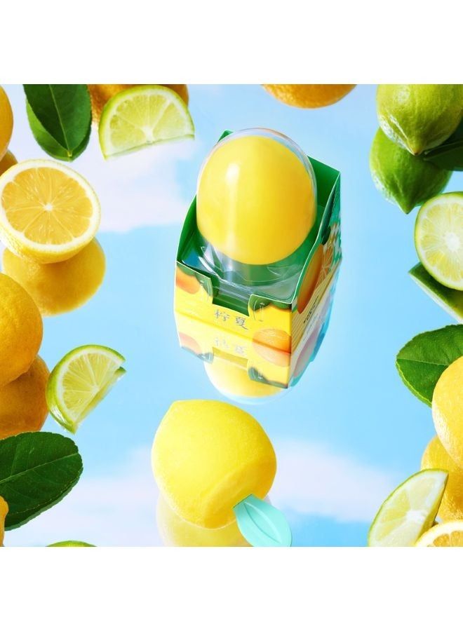 Sadoer Hydrate & Nourish Lemon Hand Cream, a moisturizing product designed to soften and repair dry, rough skin on the hands.