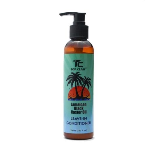 Top Class Jamaican Black Castor-Leave In Conditioner blend of black castor oil and botanical extracts, this conditioner provides lightweight nourishment and moisture that help minimize hair breakage.