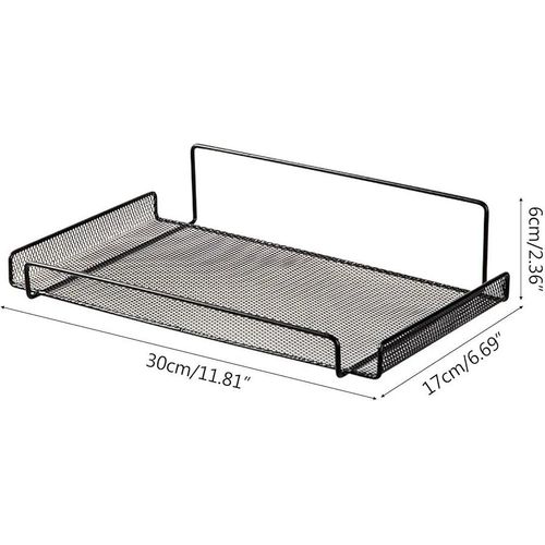 WiFi Router Shelf Wall Mount Shelf WiFi Router Storage Holder For TV Box Set Top Box TV Accessories helps organize cables, save desk space, and can even improve your signal by elevating the device.