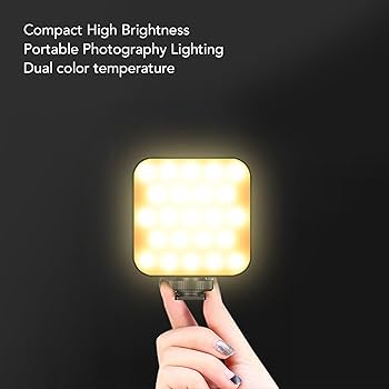 AY-83 RGB LED Photography Light – Mini Rechargeable Pocket Lighting Kit is a compact, versatile lighting solution designed for photographers, content creators, and live streamers who need professional