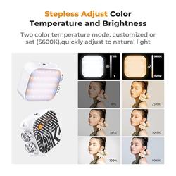 AY-83 RGB LED Photography Light – Mini Rechargeable Pocket Lighting Kit is a compact, versatile lighting solution designed for photographers, content creators, and live streamers who need professional