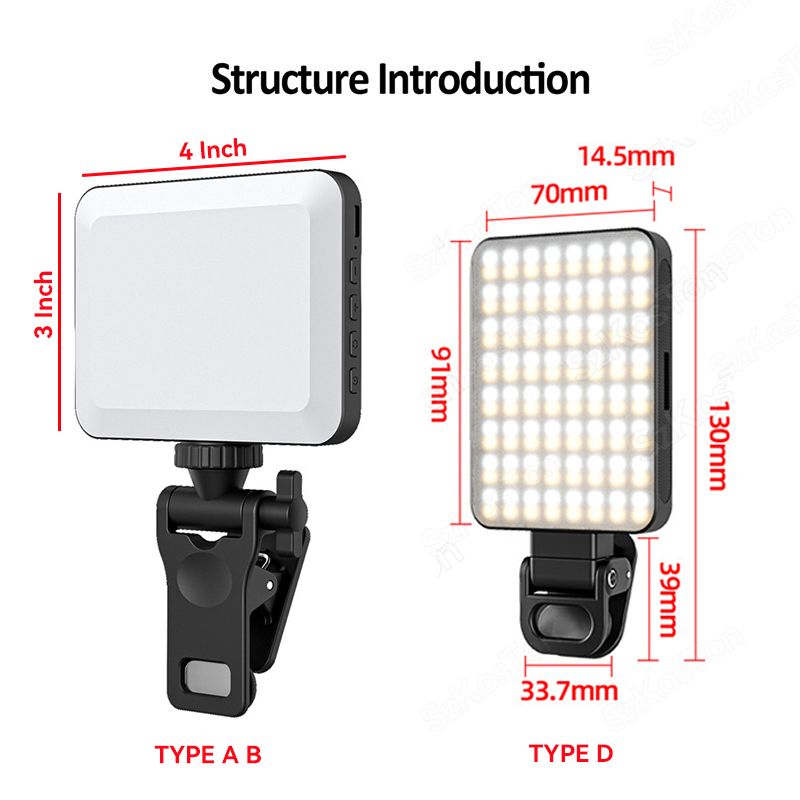 AY-83 RGB LED Photography Light – Mini Rechargeable Pocket Lighting Kit is a compact, versatile lighting solution designed for photographers, content creators, and live streamers who need professional