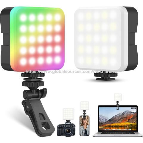 AY-83 RGB LED Photography Light – Mini Rechargeable Pocket Lighting Kit is a compact, versatile lighting solution designed for photographers, content creators, and live streamers who need professional