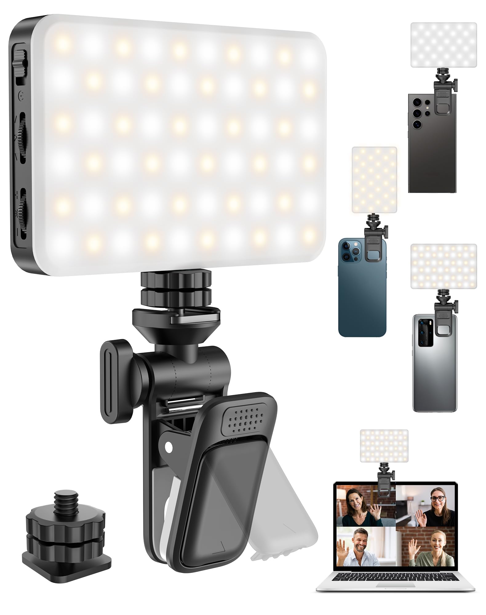 AY-83 RGB LED Photography Light – Mini Rechargeable Pocket Lighting Kit is a compact, versatile lighting solution designed for photographers, content creators, and live streamers who need professional