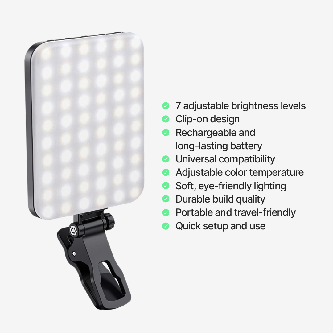 AY-83 RGB LED Photography Light – Mini Rechargeable Pocket Lighting Kit is a compact, versatile lighting solution designed for photographers, content creators, and live streamers who need professional