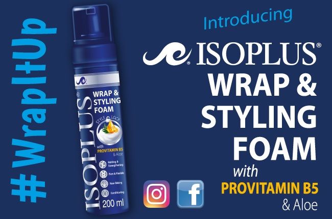 Isoplus Wrap & styling foam with provitamin B5 & aloe.Designed to provide a firm yet flexible hold while strengthening the hair.Helps in conditioning the hair to enhance manageability.
