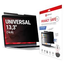 15.6-inch laptop privacy screen filter.It restricts the viewing angle to limit visibility from sides,keeping confidential information safe from prying eyes  reduce glare and protect the laptop display