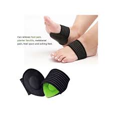 Arch Support Shoe Insoles Flat Feet Pad Plantar Fascilis is a thick band of tissue spanning from the heel to the foot’s end. The plantar fascia absorbs the pressures and shock placed on the foot .