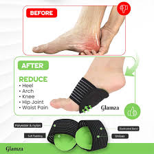 Arch Support Shoe Insoles Flat Feet Pad Plantar Fascilis is a thick band of tissue spanning from the heel to the foot’s end. The plantar fascia absorbs the pressures and shock placed on the foot .