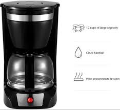 Sokany Coffee Maker SK-04045 drip coffee maker, a compact electric machine designed for home or office use. This 650W appliance features a 750ml water tank, typically suitable for brewing 6cups.
