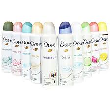 Dove deo spray pomegranate, 150ml Dove Antiperspirant Deodorant Sprays, primarily from the Go Fresh and Nourishing Secrets lines or providing long-lasting protection (up to 48 or 72 hours.