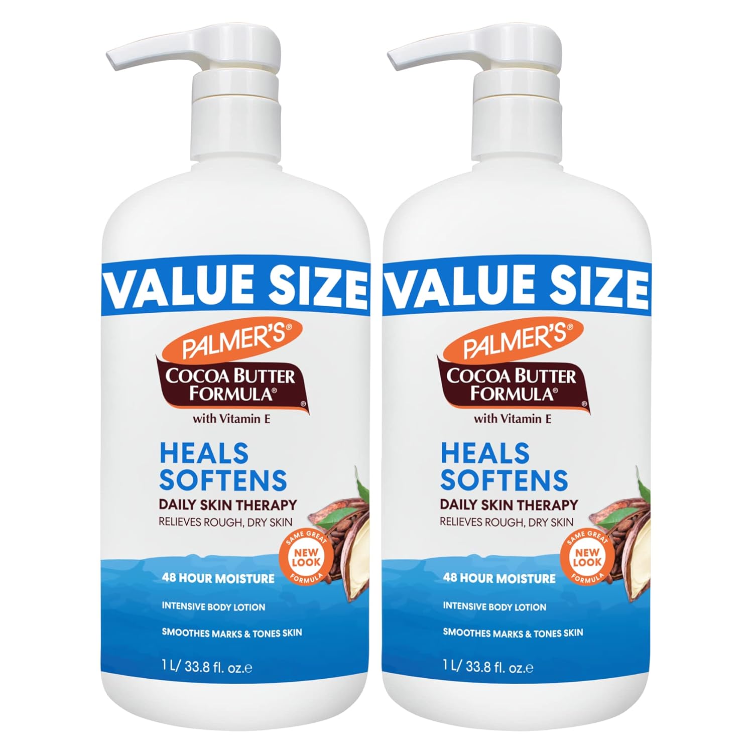 Palmer's Cocoa Butter Vitamin E Heals Softens Dry Skin Lotion (1L) is a luxurious,deeply moisturizing lotion designed to provide intense hydration and nourishment for dry skin Suitable for eczema