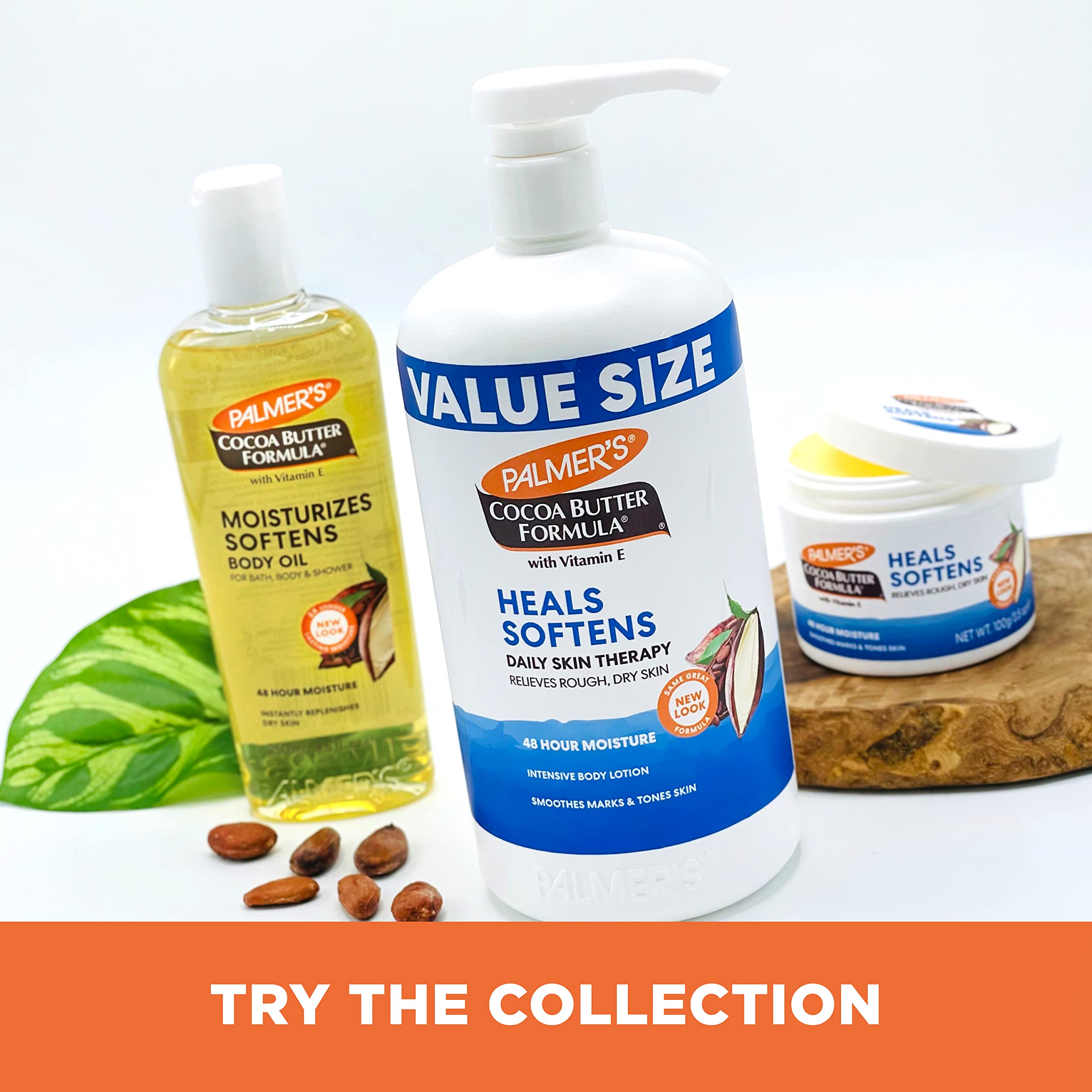 Palmer's Cocoa Butter Vitamin E Heals Softens Dry Skin Lotion (1L) is a luxurious,deeply moisturizing lotion designed to provide intense hydration and nourishment for dry skin Suitable for eczema