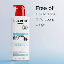 Eucerin Advanced Repair Lotion is a body moisturizer formulated for very dry skin,enriched with Ceramide 3 and Natural Moisturizing Factors to strengthen the skin's moisture barrier and provide hydrat