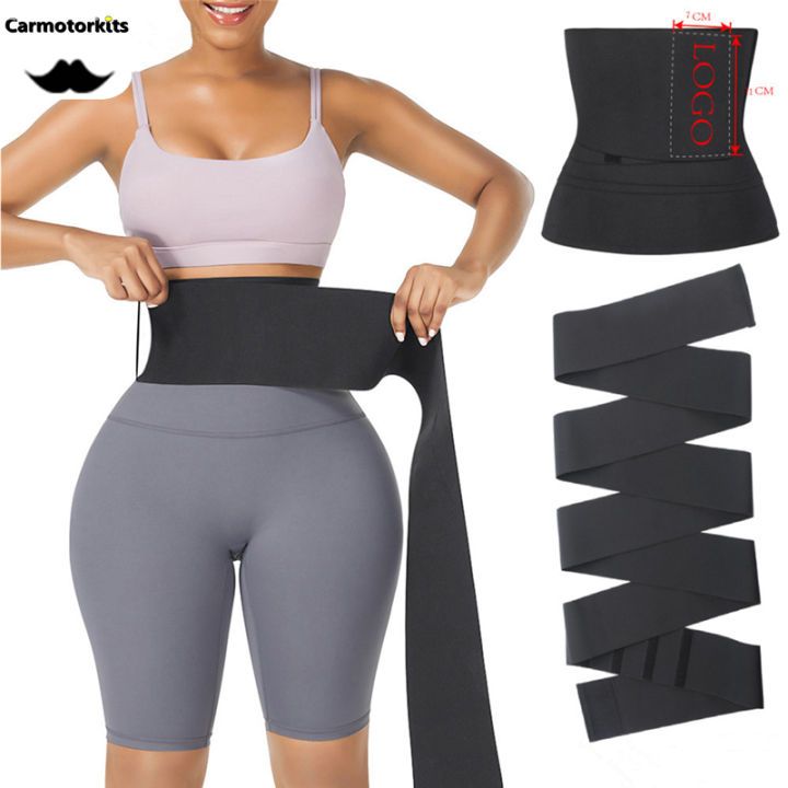 Waist Trainer Shaperwear Belt Women Slimming Tummy Wrap Belt Resistance Bands Corsets Body Shaper Snatch Me Up Bandage Wrap