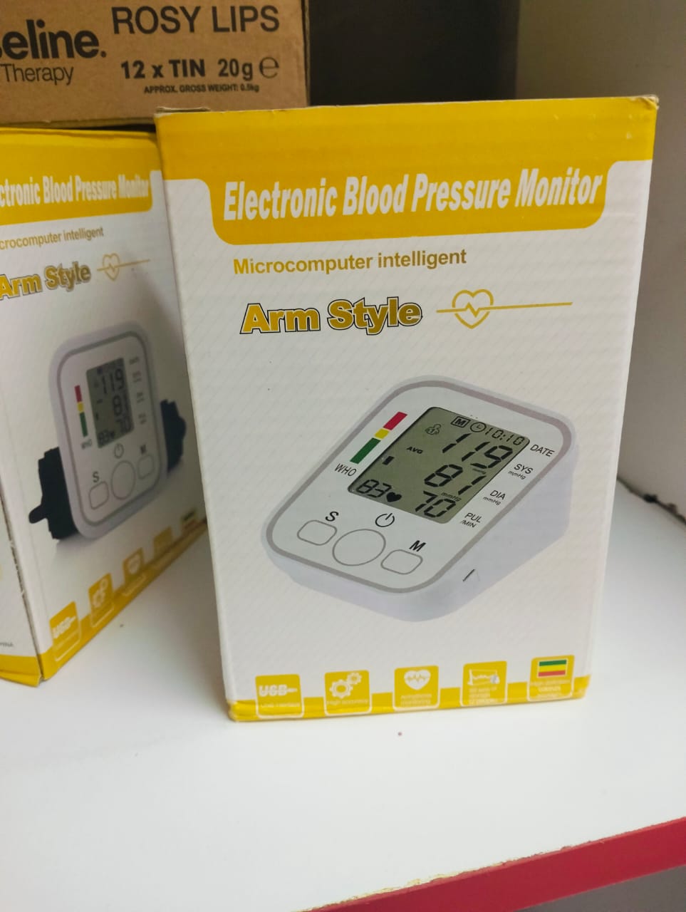 Blood Pressure Monitor Digital BP Monitor Machine Portable Digital Blood Pressure Monitor Arm Blood Pressure Monitor with Voice