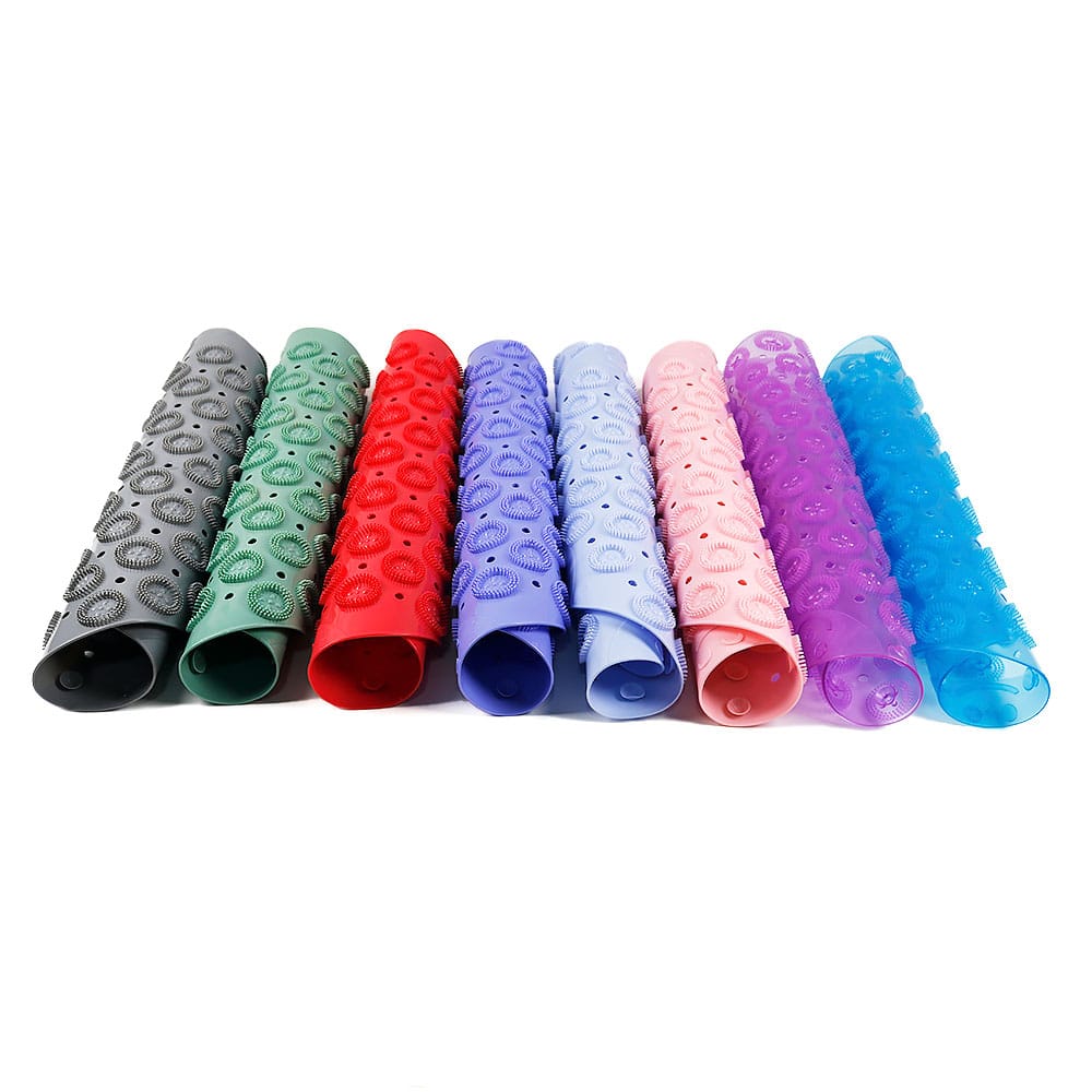 Anti slip bathroom door mat