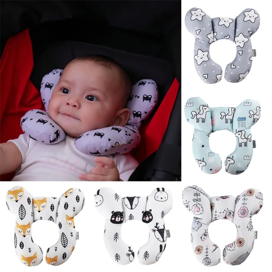 Baby protective head and neck pillow