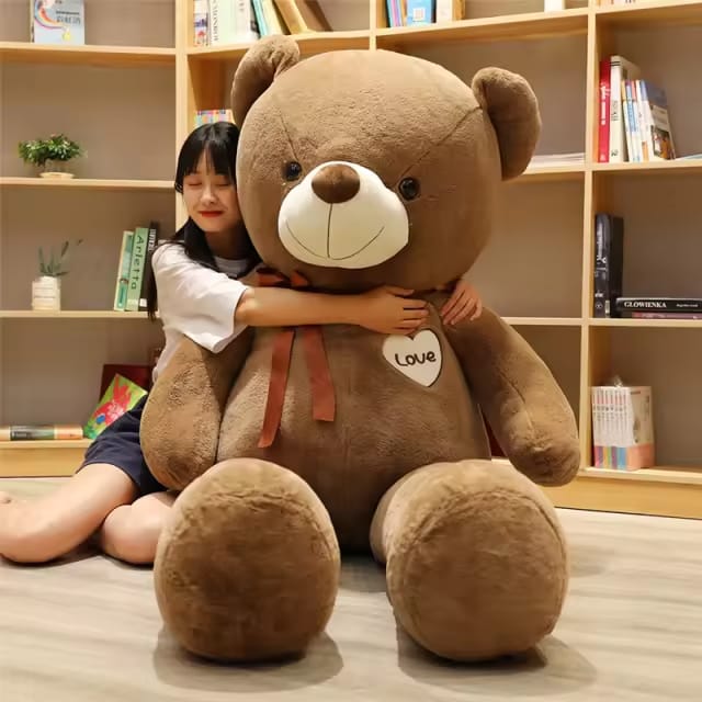 100cm chocolate large teddy bear
